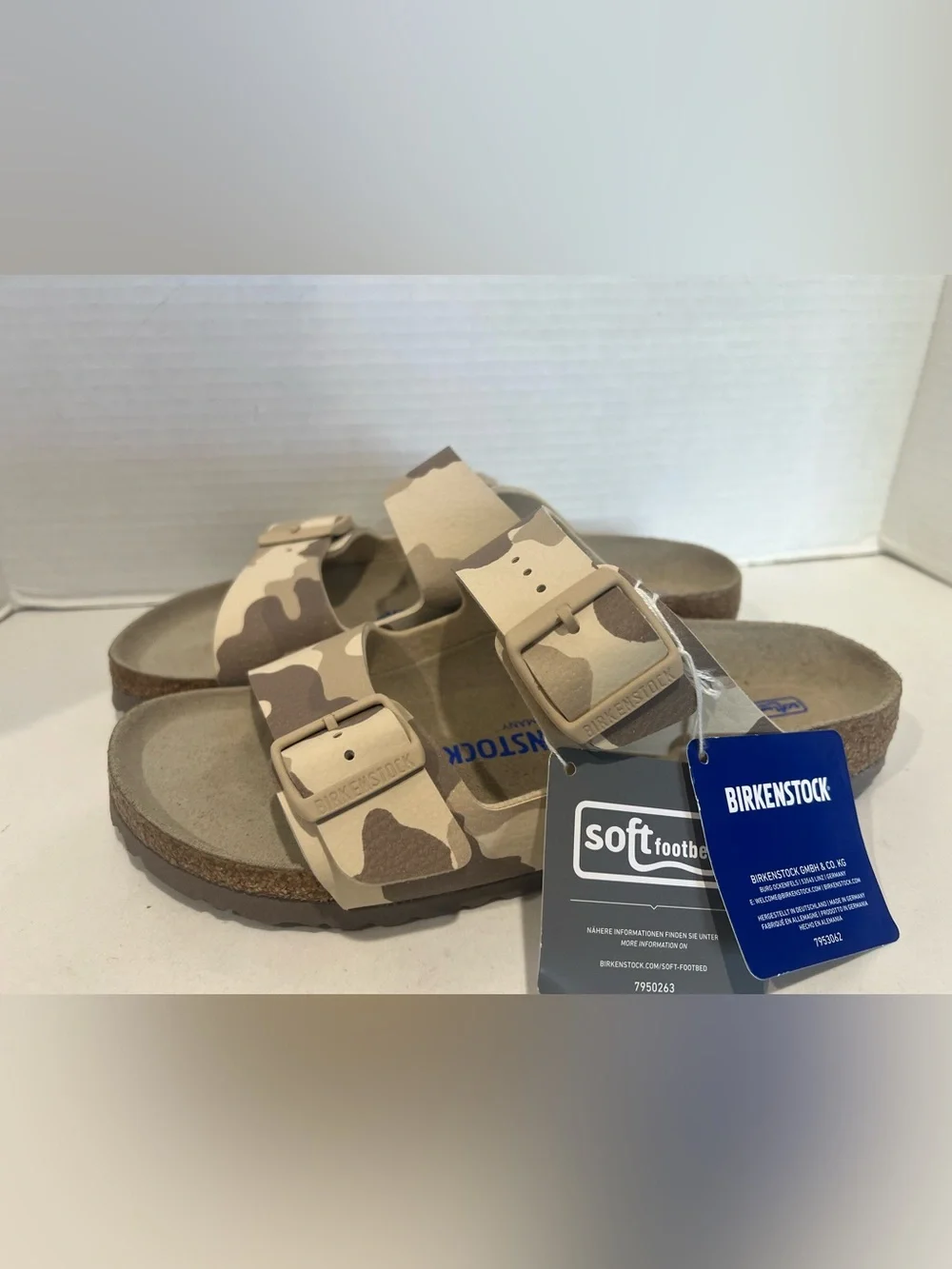 Birkenstock Arizona Soft Footbed Desert Soil Camo Size 36 (L 5) NWT!